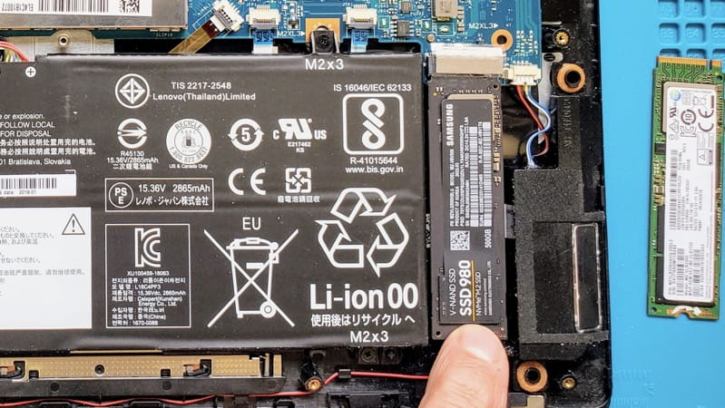 Computer SSD upgrade