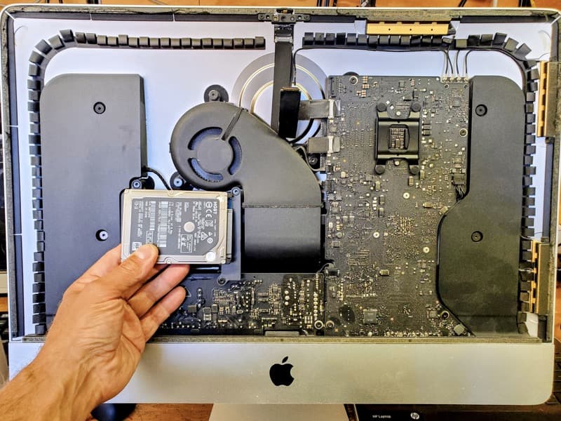 iMac hard drive replacement