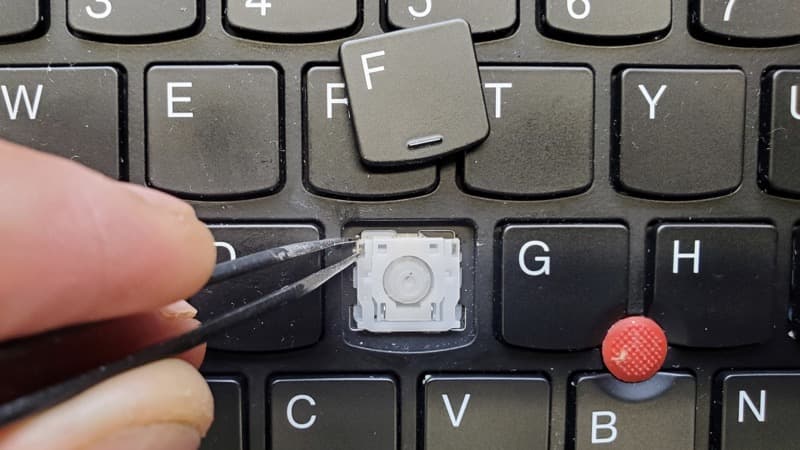 Laptop keyboard repair