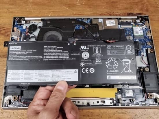 Laptop battery replacement