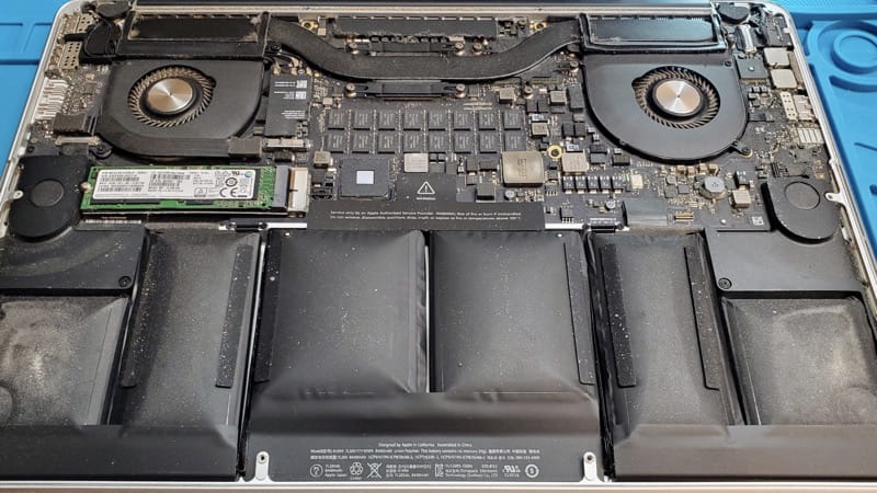 MacBook Pro swollen battery